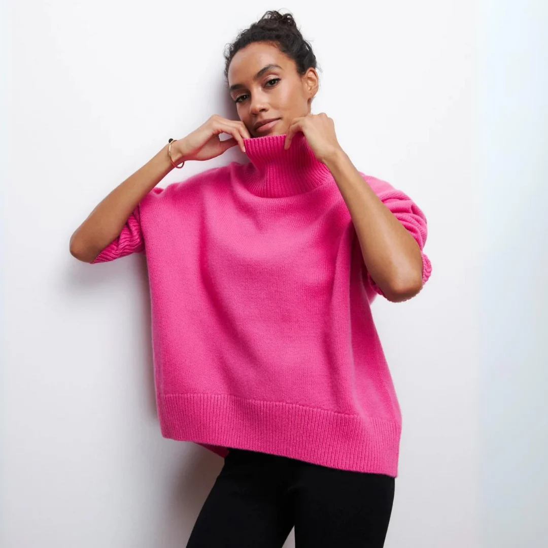 Amelia - Dzianinowy sweter z golfem - Image 3