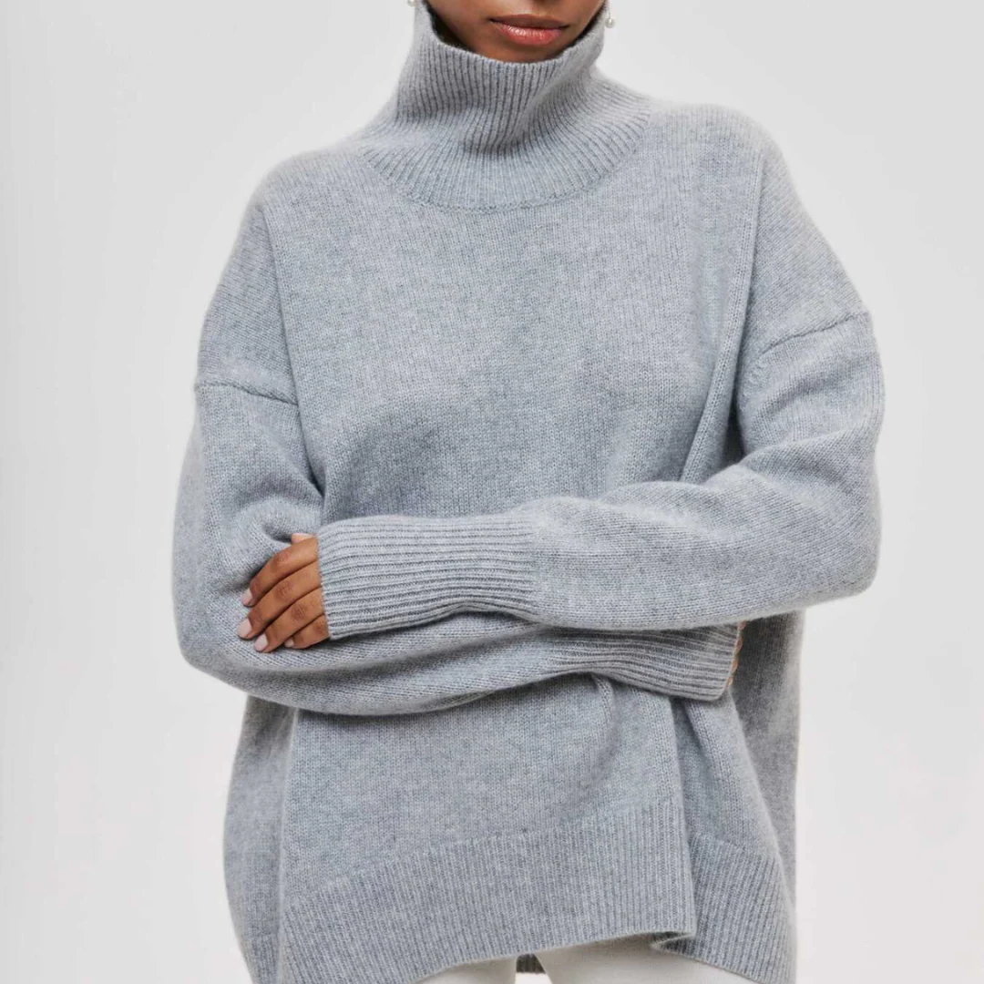 Amelia - Dzianinowy sweter z golfem - Image 7
